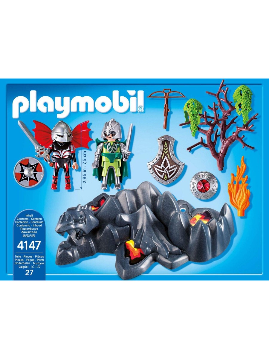 anoter knights 4コンセット Playmobil Knights Compact Set Knights Dragons 4147 | eBay