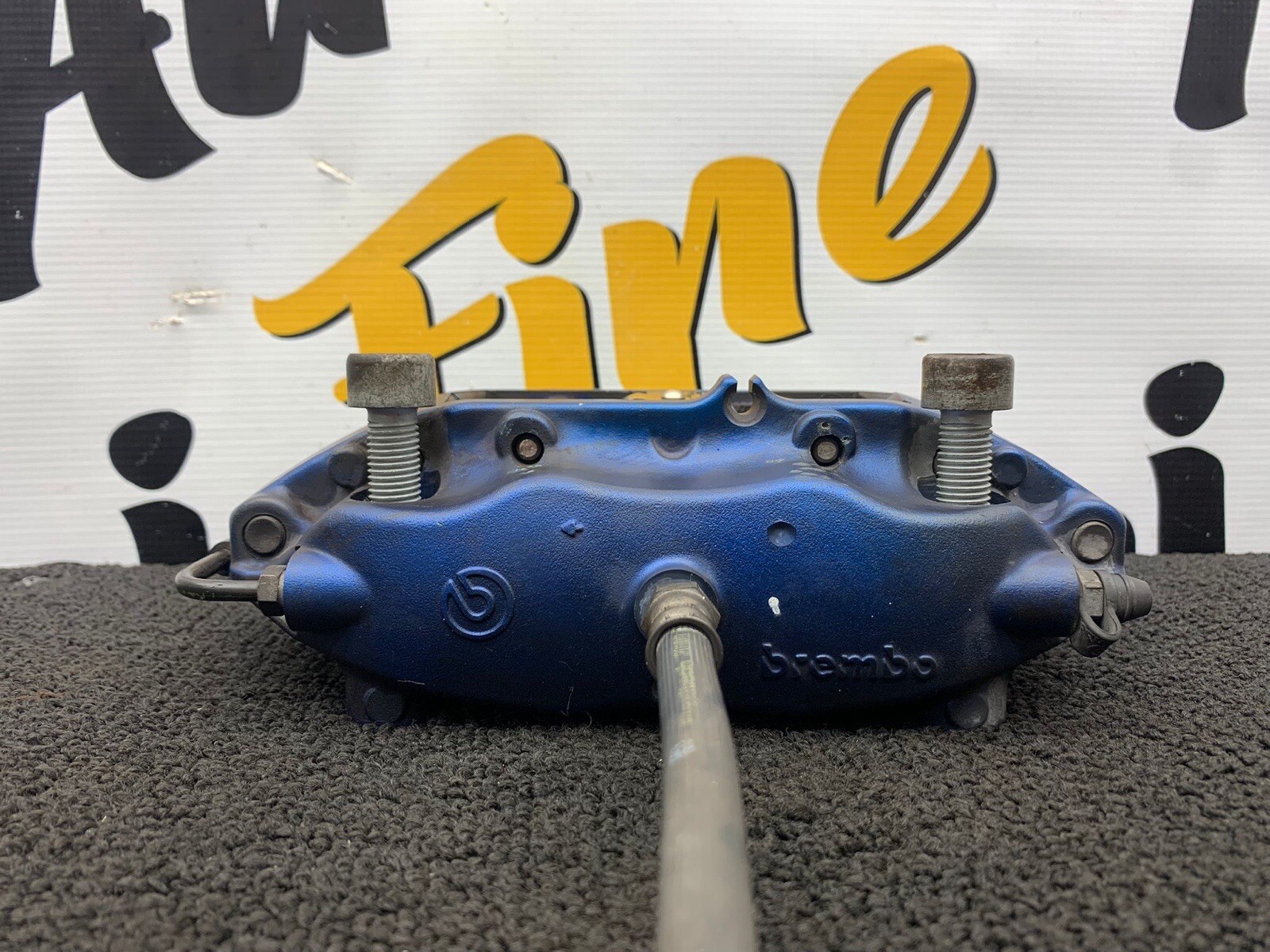 2014 MASERATI GRANTURISMO REAR RIGHT PASSENGER BREMBO CALIPER ASSEMBLY OEM
