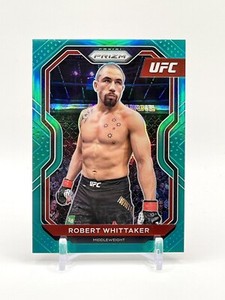 Robert Whittaker 2021 Panini Prizm UFC Teal Refractor Card #1 /49 #11