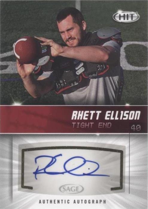 2012 SAGE Hit Rhett Ellison #A41 - 1 of 2