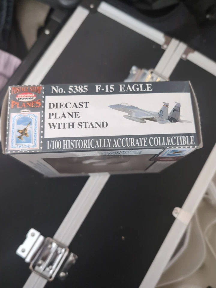 Model Power Postage Stamp F-15 Eagle 1:100 Diecast 5385 - Image 2 of 2