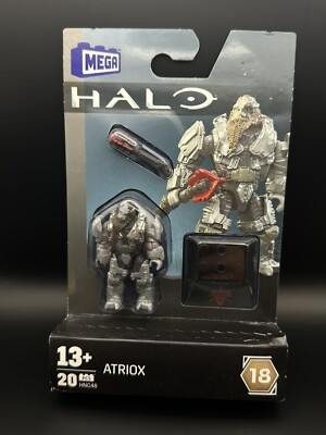 SELTENES MEGA CONSTRUX ATRIOX SET 18 BLISTER 