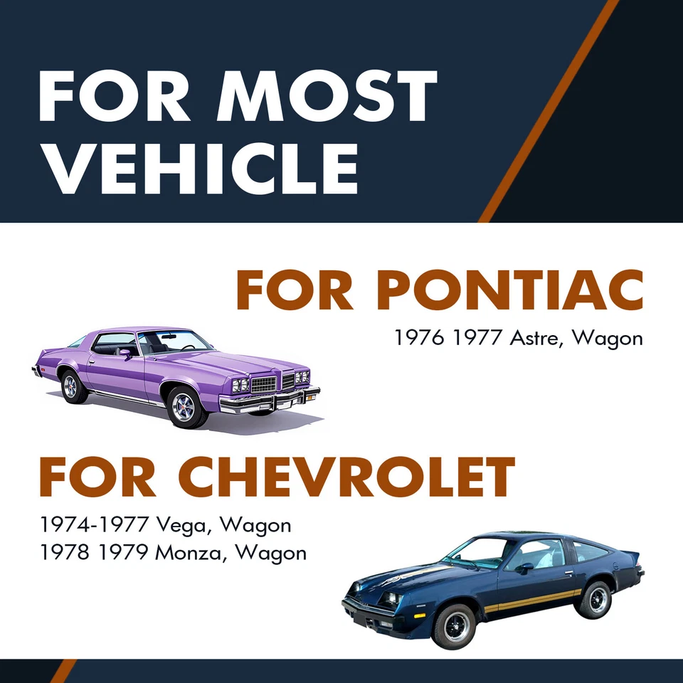 Пара из 2 подъемных опор задней двери для универсала Chevrolet Monza 1978 1979 годов выпуска 2 двери - Изображение 2 из 4