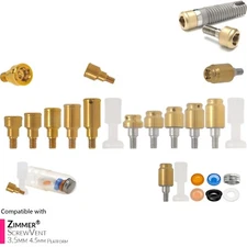 US Zimmer TSV/BEGO/Cortex/Adin/Mis for1-5mm Implant Overdenture Locator Abutment