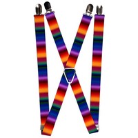 `Suspenders - 1.0`` - Zarape3 Vertical Multi Color Fade` (Us Import) ACC NEU