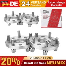 Spurverbreiterung 30mm VA + 40mm HA 5x112/100 Ø57,1 für VW Audi inkl. Schrauben