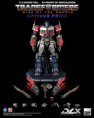 Threezer Transformers Super Warriors Rise DLX Optimus Prime 3Z04320W0 in stock