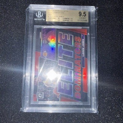 2019-20 Panini Donruss Optic - Elite Dominators LeBron James #19 Red Prizm /99