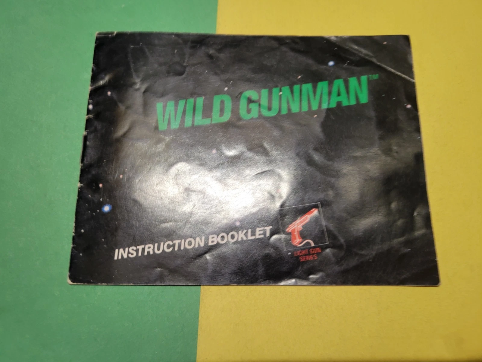 Wild Gunman Instruction Manual Booklet Nintendo Nes Authentic black box no code!