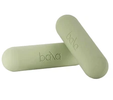 Perfect Gift Bala Bars 2 x 3 lbs Each SAGE GREEN Dumbbell Hand Weights -  New
