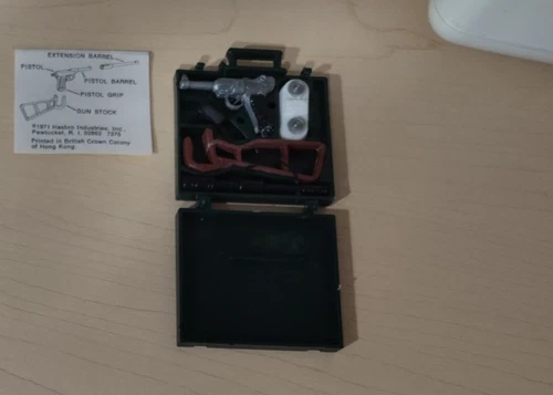 RARE PALITOY/G I JOE ACTION MAN "ESCAPE FROM COLDITZ" SET Hasbro Spy Brief Case