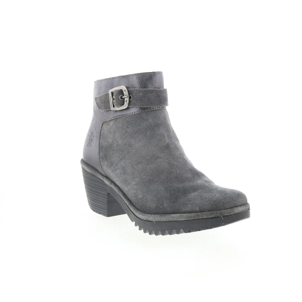 Fly London Wisp bottillon pour femmes en suede gris 36 - Photo 1/4
