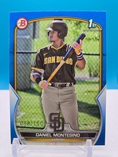 2023 Bowman #BP-114 Daniel Montesino Prospects Blue #/150