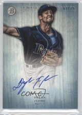 2014 Bowman Inception Prospect Auto Blue 67/75 Dylan Floro #PA-DF Auto 0b3