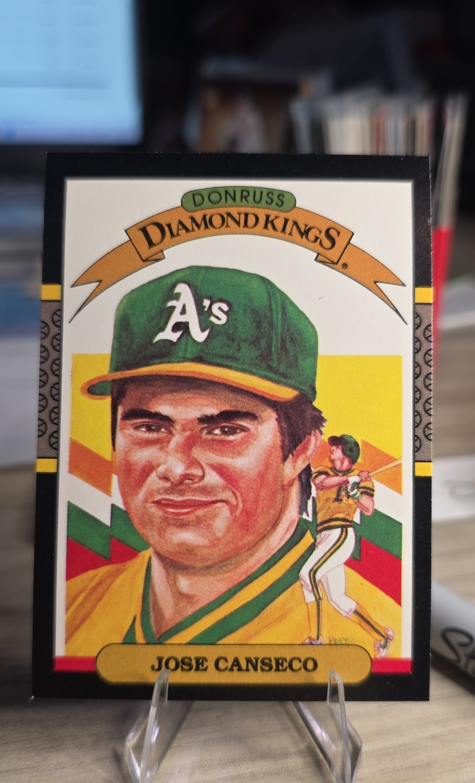 1987 Donruss - Diamond Kings Jose Canseco #6