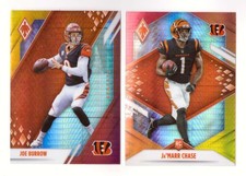 2021 Panini Phoenix Football Team Set - CINCINNATI BENGALS w/ JaMarr Chase RC