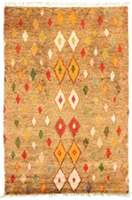 Traditional Hand-knotted Wool Oriental Carpet 6'0" x 9'0" Area Rug