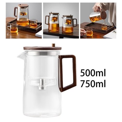 Glas Teekanne abnehmbar lose Teeei Reisebecher Outdoor für losen Tee mit