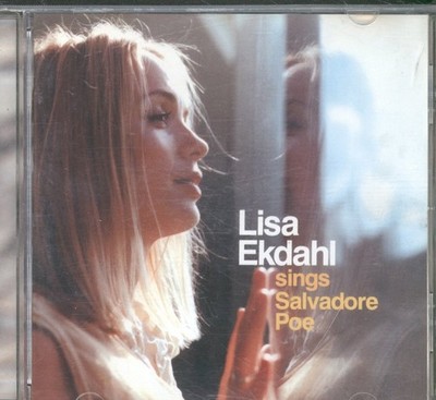 Lisa Ekdahl Sings Salvadore Poe CD Europe BMG 2000 Case has small crack on front