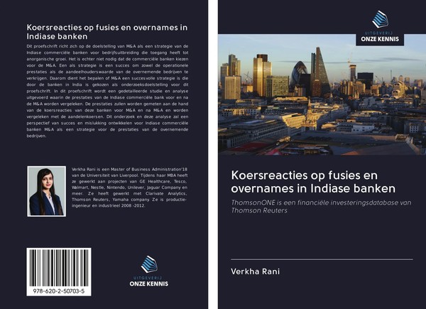 Verkha Rani | Koersreacties Op Fusies En Overnames In Indiase Banken | Buch-image