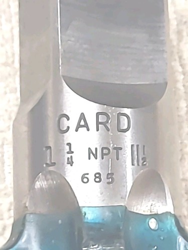 Union Twist Drill 1 1/4-11-1/2 NPT Carbon 5 Flute Pipe Tap USA MADE TOOL # 1140 - Picture 2 of 10