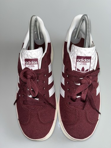Adidas gazelle bold, Burgundy/white/cream, size 4.5. Good condition - Picture 2 of 7