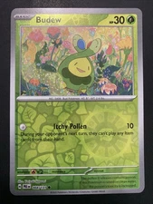 Budew 004/131 Prismatic Evolutions Reverse Holo