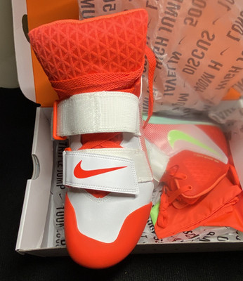 NIB Nike Zoom Javelin Elite 3 Bright Crimson Lime Blast Men's 10 Women's 11.5