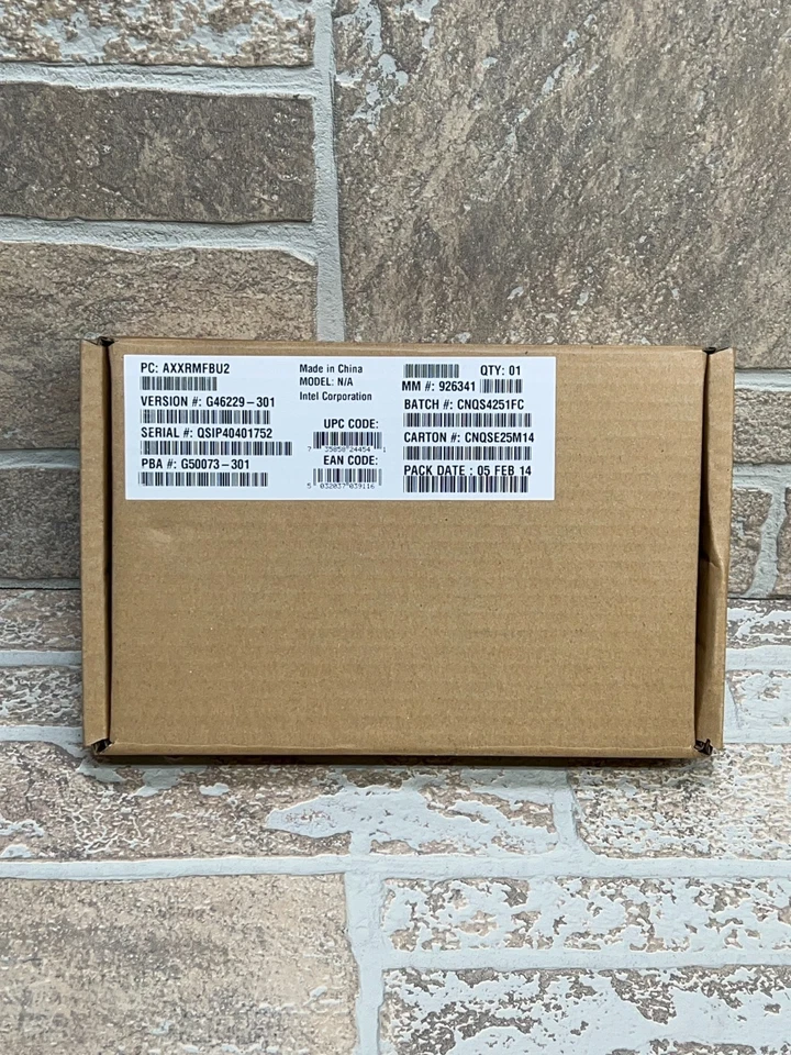 Caja abierta de respaldo sin mantenimiento RAID Intel AXXRMFBU2 Foto 4 de 4