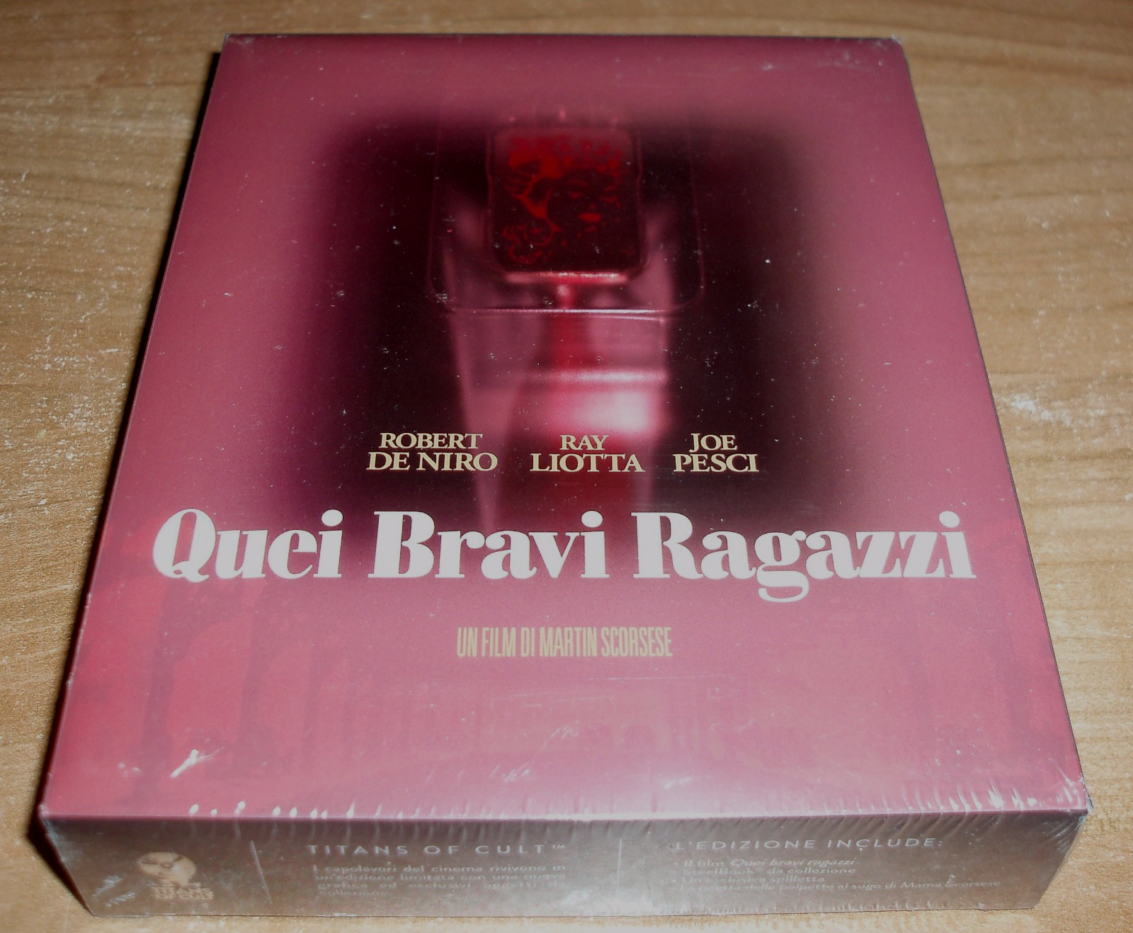 Uno Di Noi (Goodfellas) Titans Of Cult 4K UHD+Blu-Ray Steelbook Nuovo