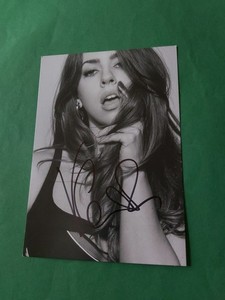 Photo Dédicacée VANESSA MAI Format XXL 20x30 Cm - Autographe Original !