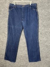 Vintage 70s  80s Wrangler Jeans USA Made Sz 42 Blue Medium Wash Western Country