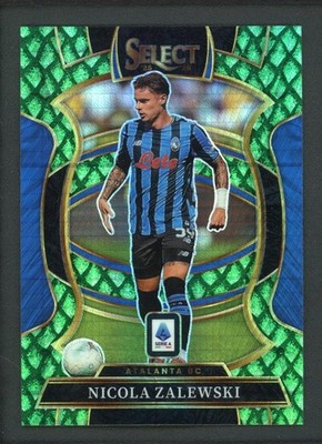 2025-26 NICOLA ZALEWSKI 15/18 PANINI SELECT SERIE A TERRACE JADE DRAGON SCALE