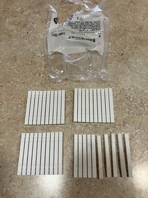 LOT OF 40 ALLEN BRADLEY CAT#1492-N901 BLANK TERMINAL MARKERS