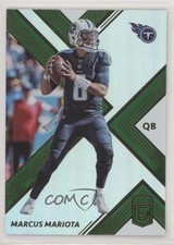 2017 Donruss Elite Green Marcus Mariota #95 p5k