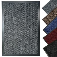 LARGE HEAVY DUTY DOOR MAT NON SLIP RUBBER BACK BARRIER KITCHEN HALLWAY FLOOR RUG