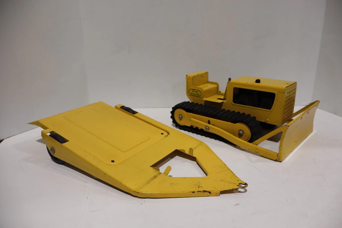 Tonka Yellow Dozer Vintage Manufacture Diecast Construction