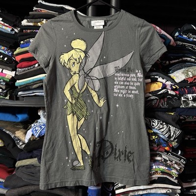 Walt Disney World Y2K Tinker Bell Pixie Graphic T-Shirt Size XL