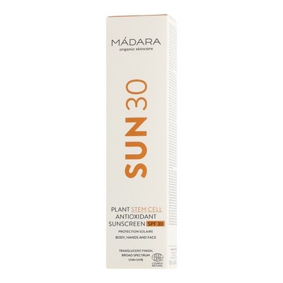 MÁDARA Sun Plant Stem Cell Antioxidant Sunscreen SPF 30 100ml