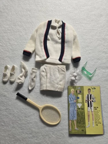 VINTAGE KEN OUTFIT ~Time for Tennis TM Version #790 ~ Complete ~ MATTEL