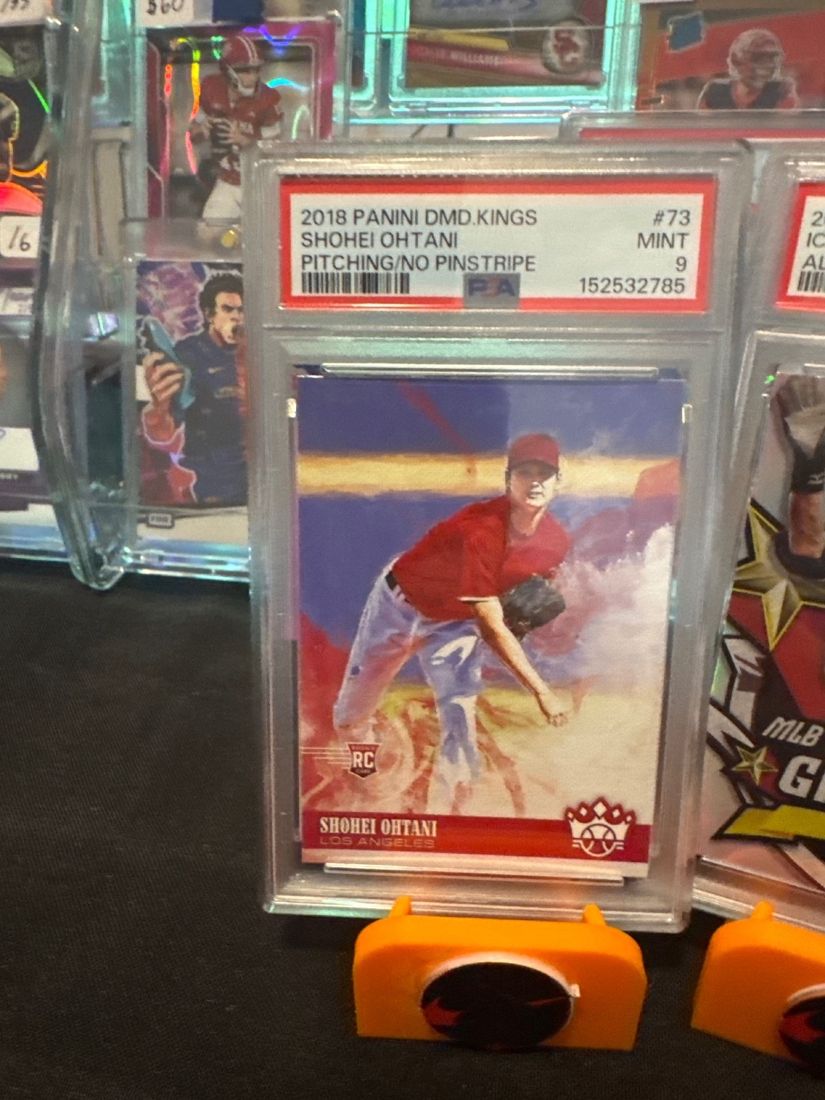 Japan HOF 2-card PSA Lot Shohei Ohtani & Ichiro view 2