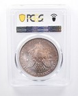 1998 American Silver Eagle MS67 PCGS Pink/Purple Tone a8140 — photo 2