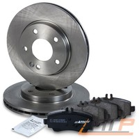 Bremsscheiben BelÜFtet Ø260 + BremsbelÄGe Vorne FÜR Mercedes Benz A-KLASSE W168