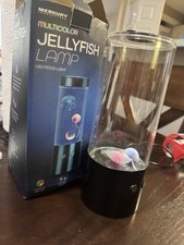 Merkury Multicolor Jellyfish LED Mood Lamp USB Powered 9 Inch MI-ML075