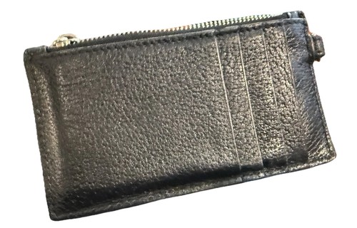Gucci Authentic Jacquard Stripe Coin Card Case With Neck Strap Made in Italy - Picture 2 of 2