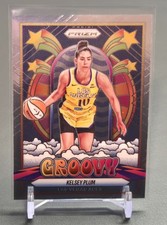 2025 PANINI PRIZM WNBA GROOVY KELSEY PLUM #5