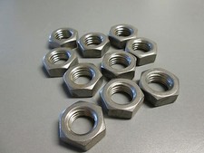 3/4"-10 STAINLESS STEEL JAM NUT PACK OF 10
