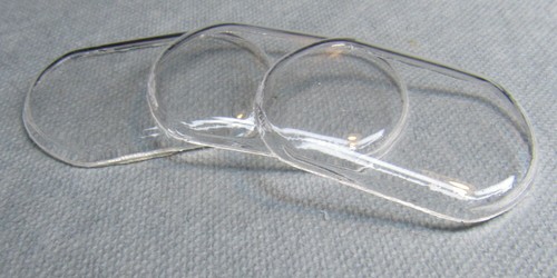 3 verres de montres plastique~la taille 31X25.2~Pour le modèle ZIM et la Pobeda - Foto 2 di 7