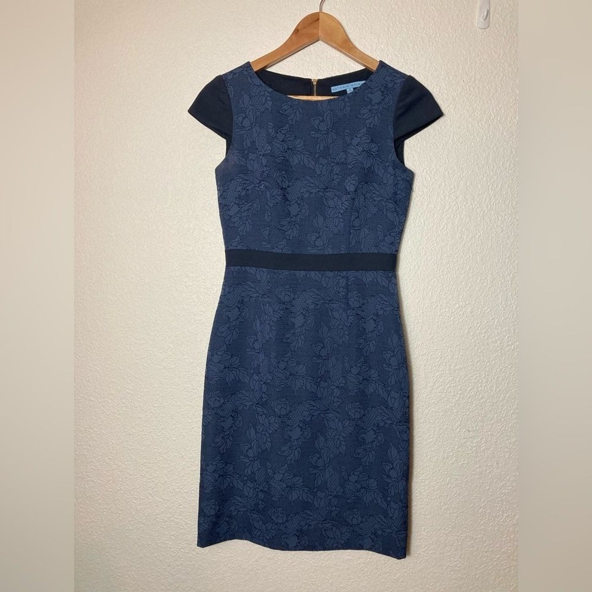 antonio melani blue lace dress ANTONIO MELANI | Dresses | Antonio Melani Royal Blue Laurette Dresssize 6 Lace Detail Cap Sleeves