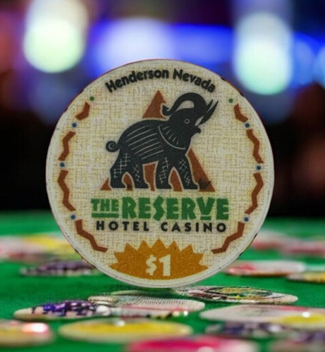 RESERVE HOTEL CASINO HENDERSON NEVADA $1 CASINO CHIP